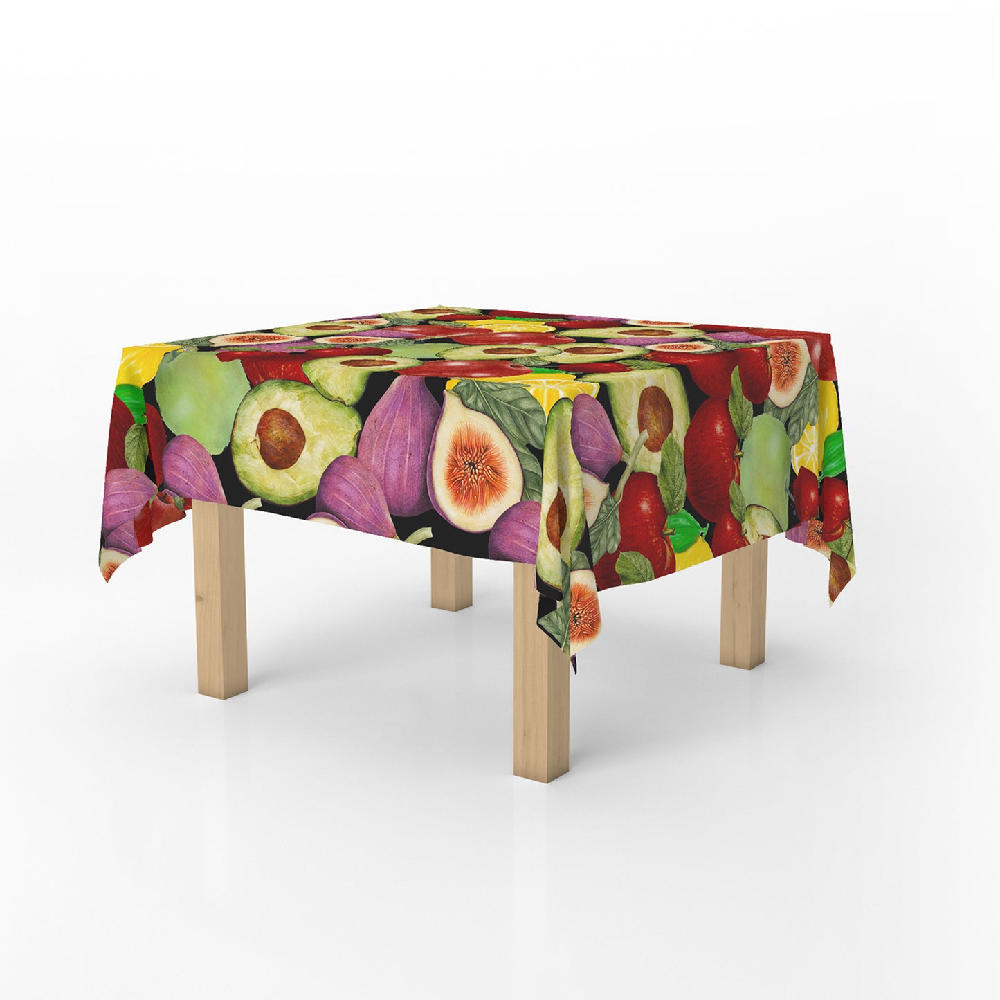 Mix Of Fruits Square Tablecloth By Mark Van Vuuren