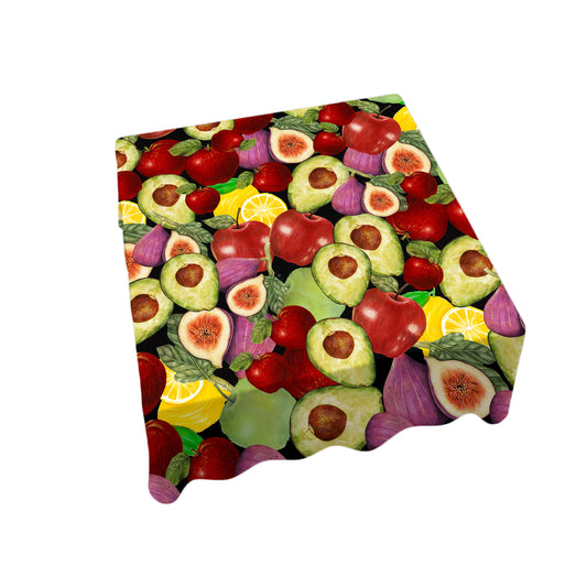 Mix Of Fruits Square Tablecloth By Mark Van Vuuren
