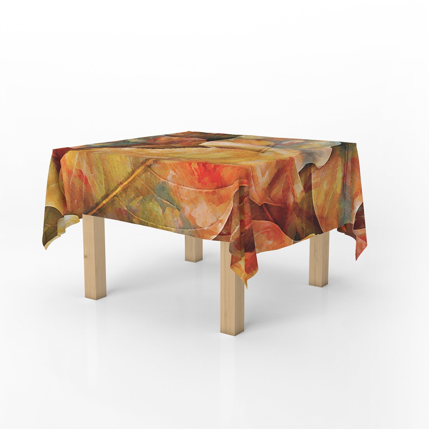 Autumn Leaves Square Tablecloth By Mark Van Vuuren