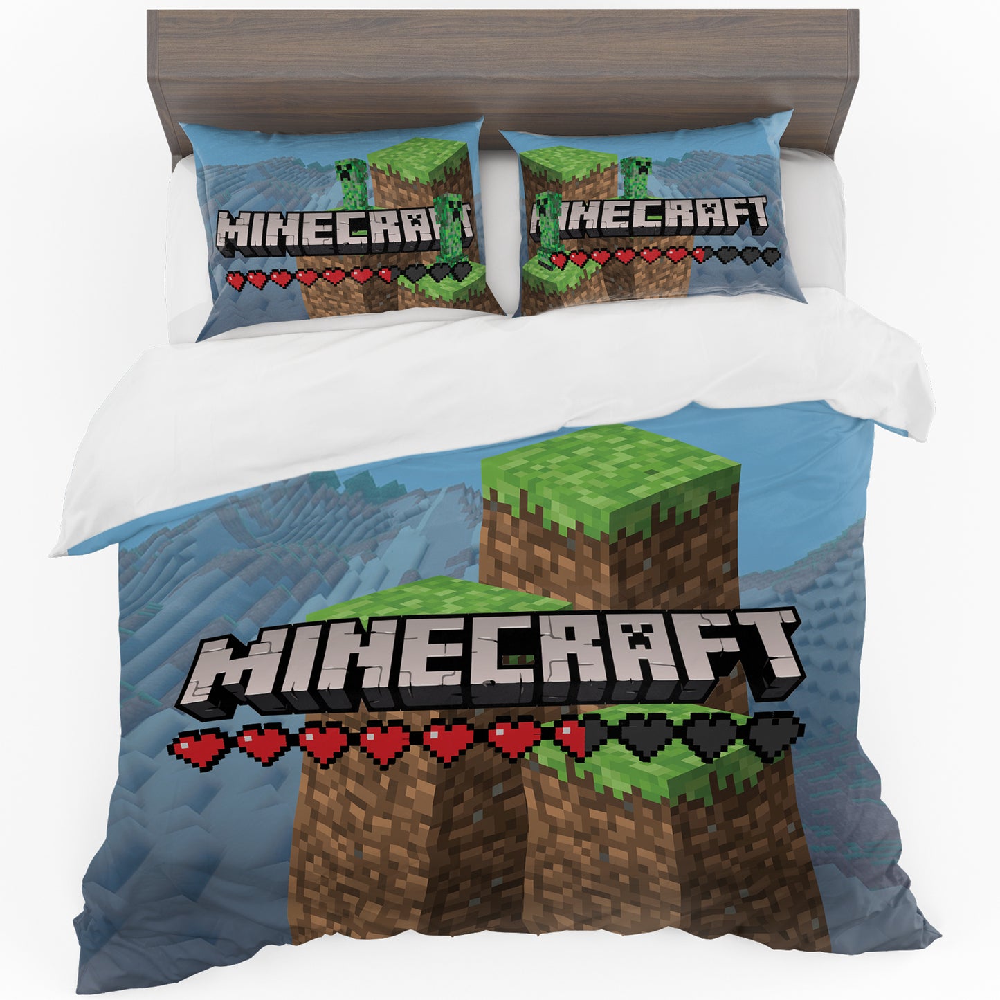 Minecraft Hill Duvet Cover Set