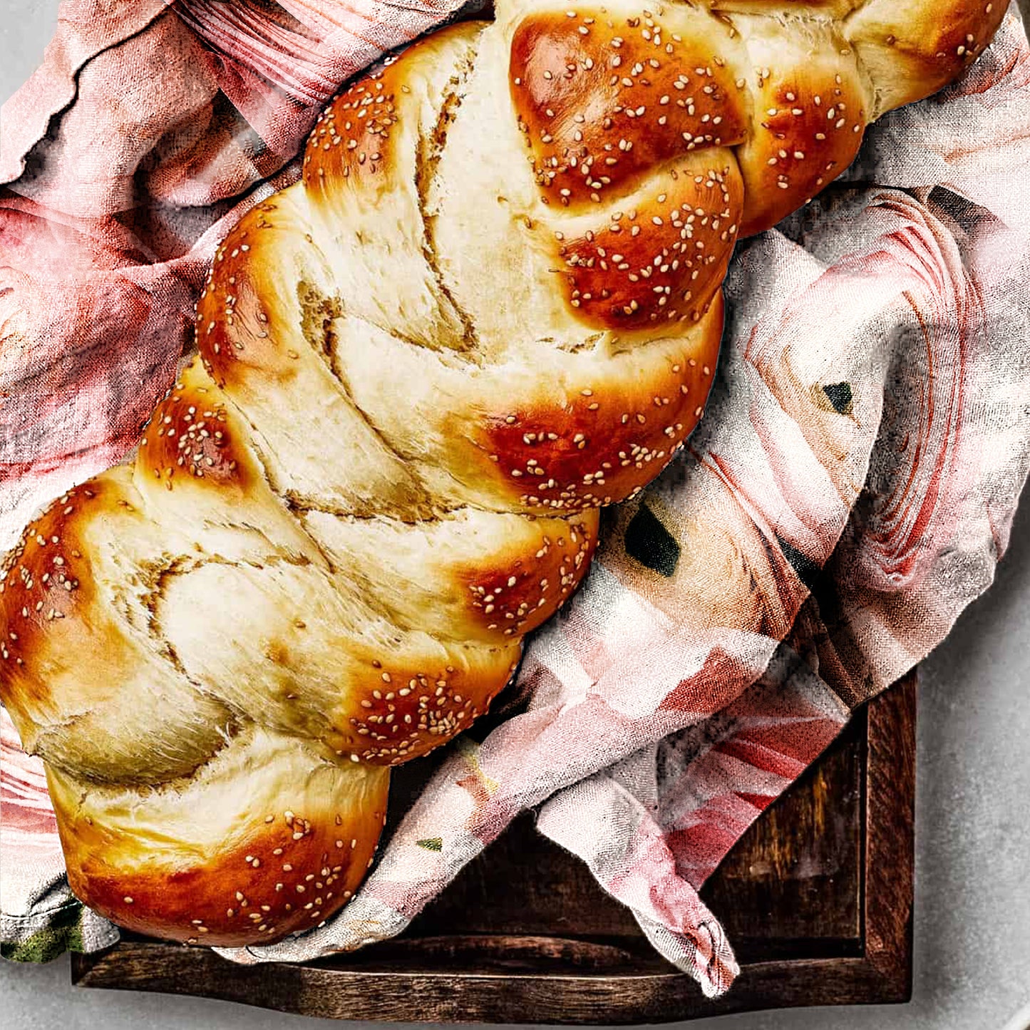 Mix of Pink Peonies Tea Towels