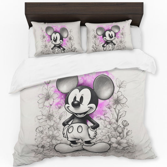Baby Girl Steamboat Willie By Nathan Pieterse Duvet Cover Set