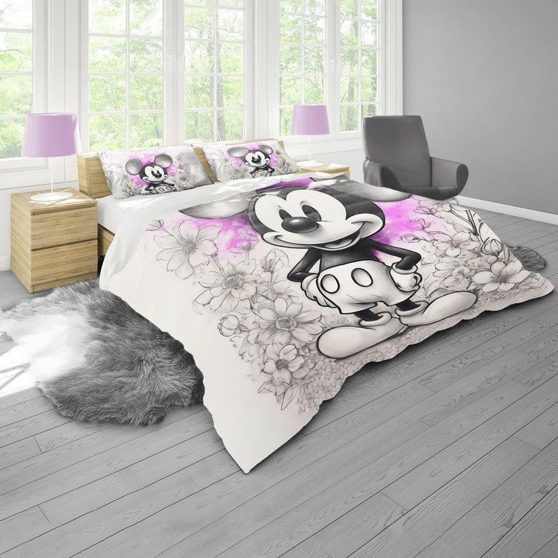Baby Girl Steamboat Willie By Nathan Pieterse Duvet Cover Set