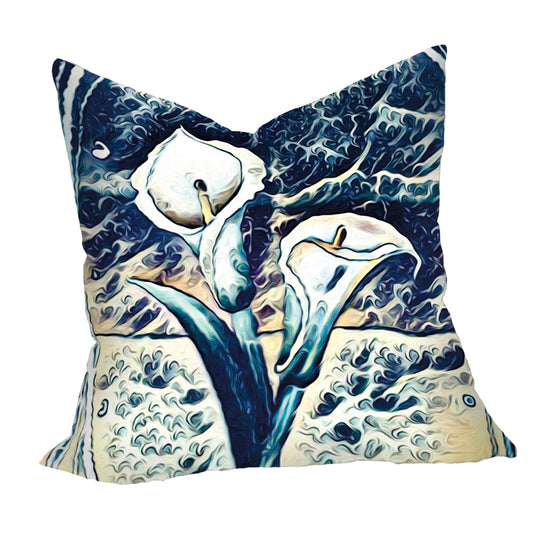 Ocean Blue Arum Lily Luxury Scatter