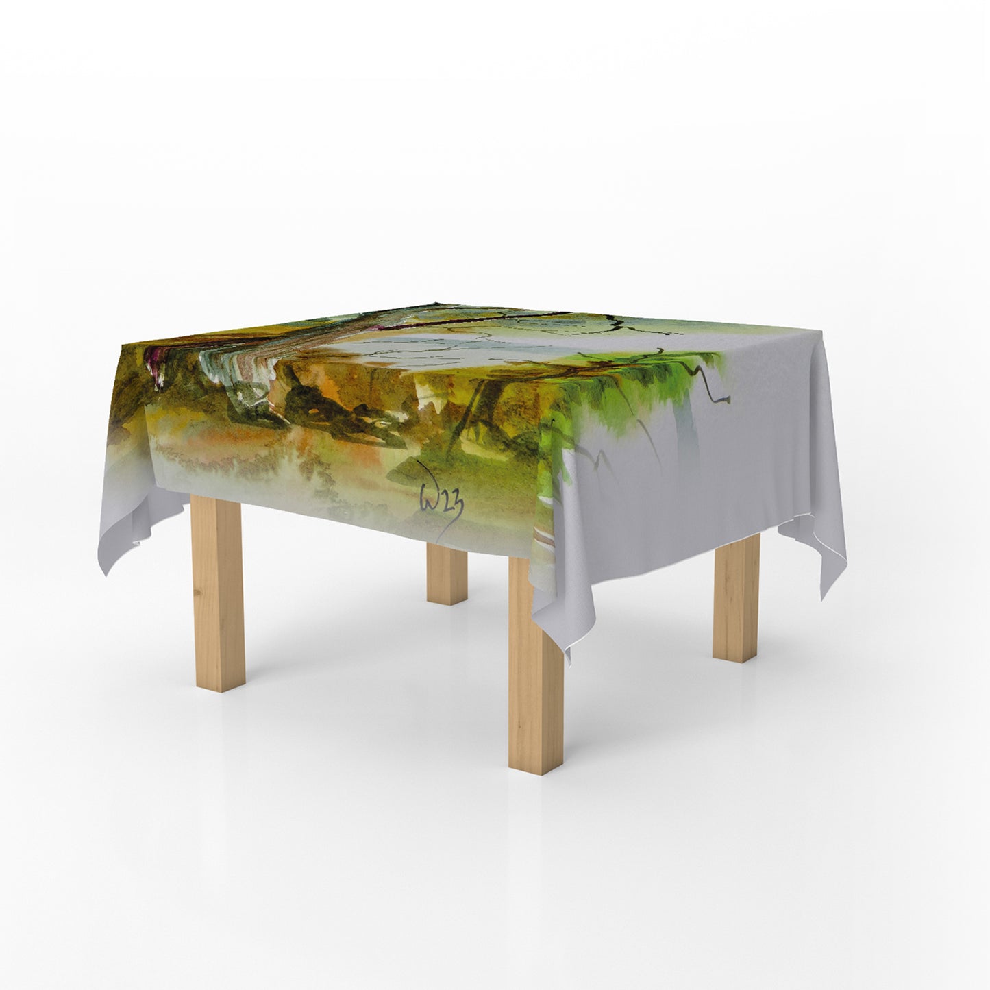 Beautiful Barren Tree By Wikus Hattingh Square Tablecloth
