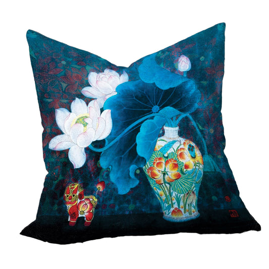 Painted Japanese Flower Vase Luxury Scatter