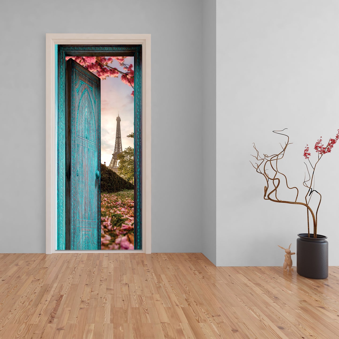 Paris in Spring Decoupage 800mm x 2000mm (Door)