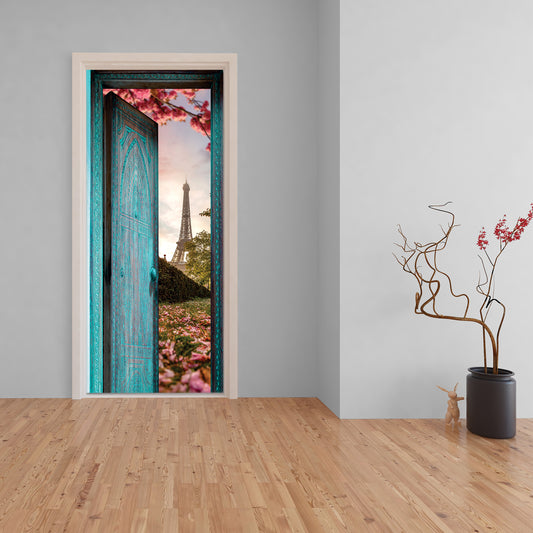 Paris in Spring Decoupage 800mm x 2000mm (Door)