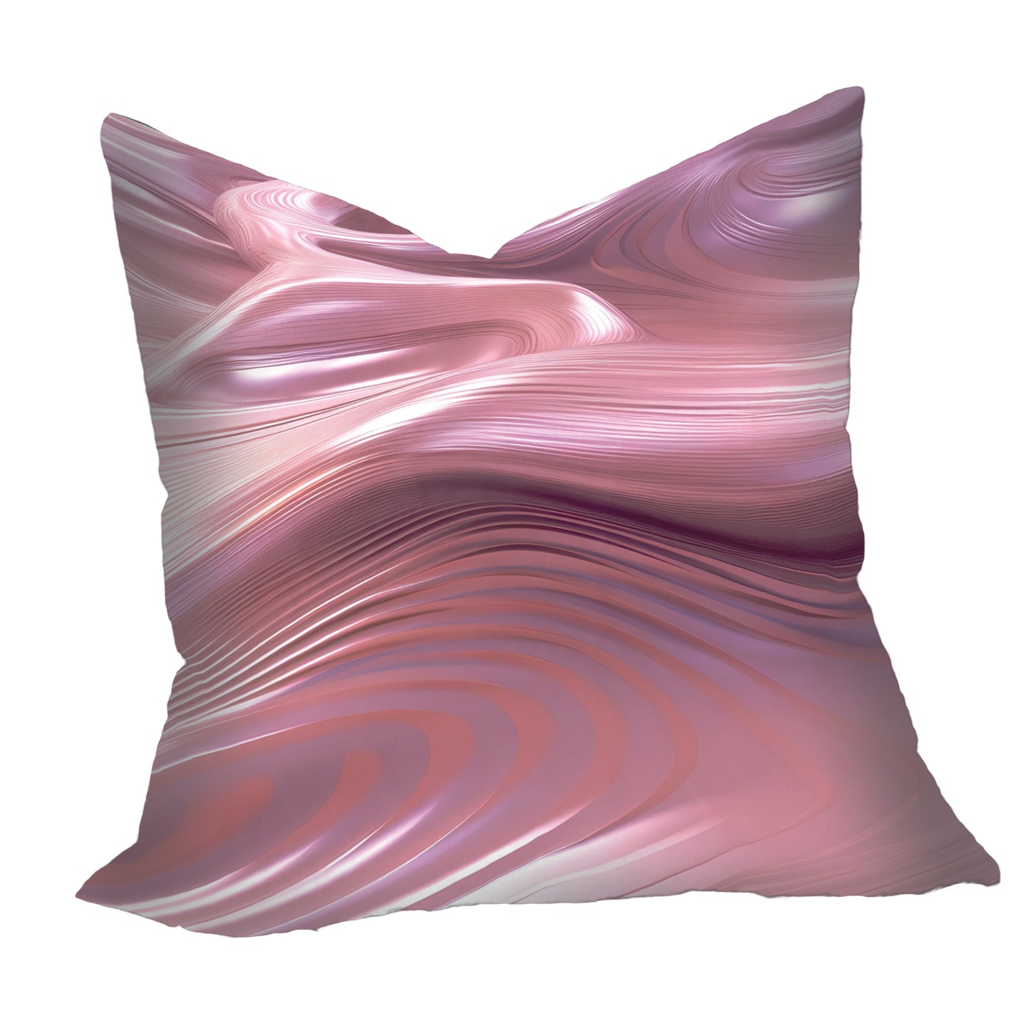 Pink Flowing Pattern Luxury Scatter