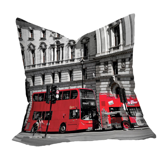 Red Bus Luxury Scatter