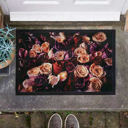 Shade of Roses Door Mat