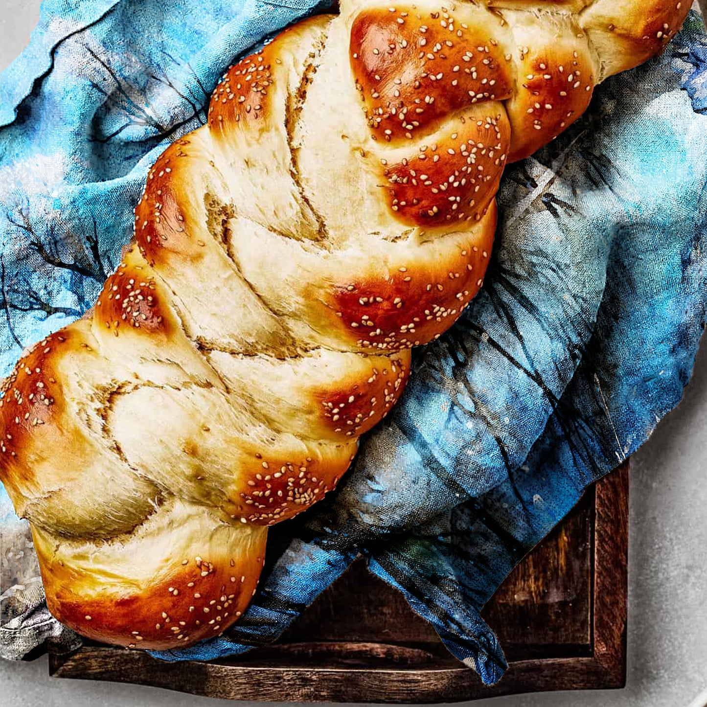 Snowy River Landscape Tea Towel