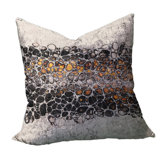 Spilled Black & Orange Luxury Scatter