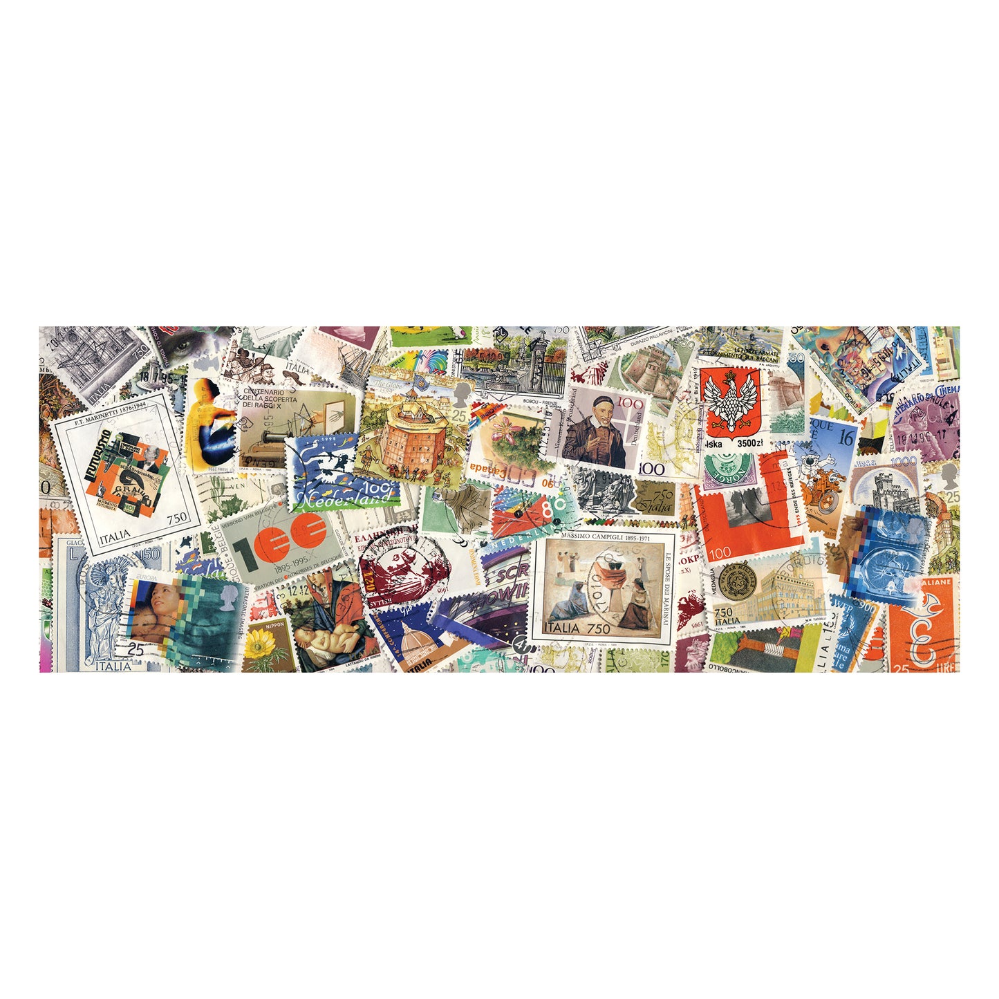 Stamps Decoupage Drum Cover