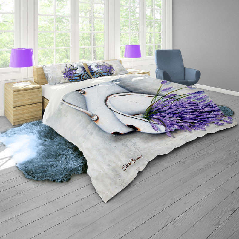 Lavender By Stella Bruwer Duvet Cover Set