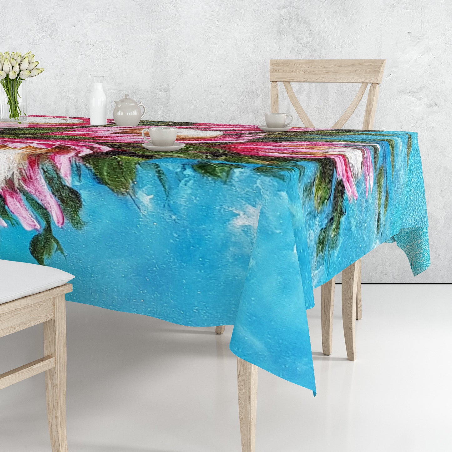 Bright Pink Proteas By Stella Bruwer Rectangle Tablecloth