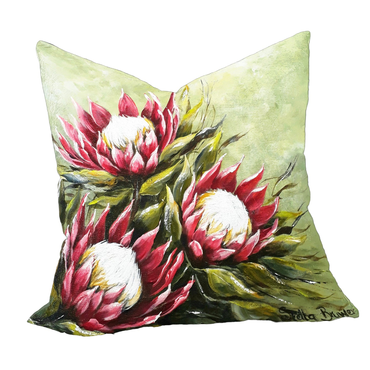 Wild Proteas Luxury Scatter By Stella Bruwer
