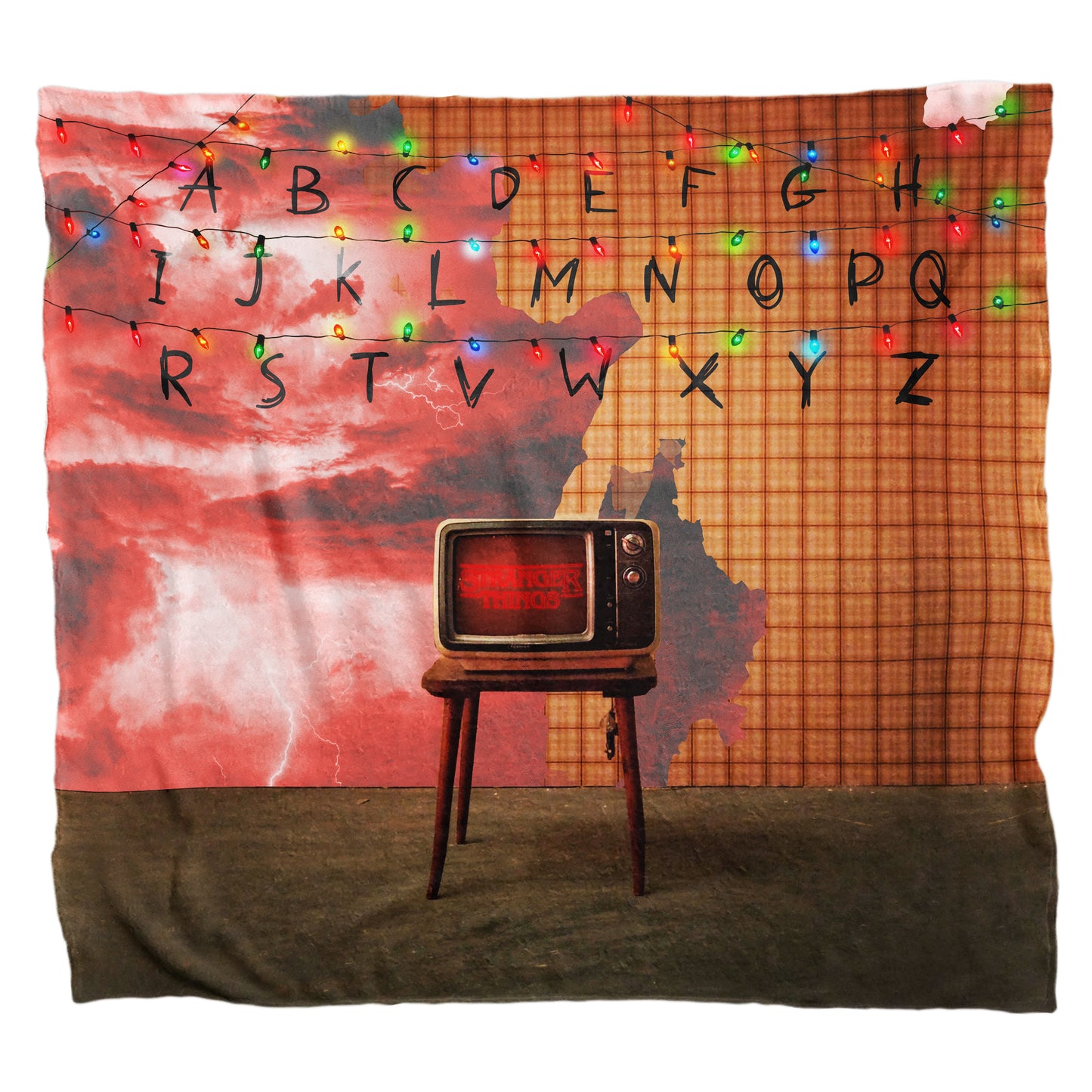 Stranger Things - Light Weight Fleece Blanket