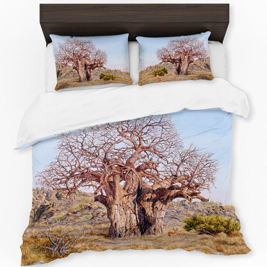 The Giant Baobab by Delene Lambert Duvet Cover Set