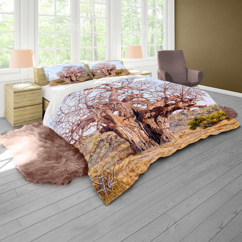 The Giant Baobab by Delene Lambert Duvet Cover Set