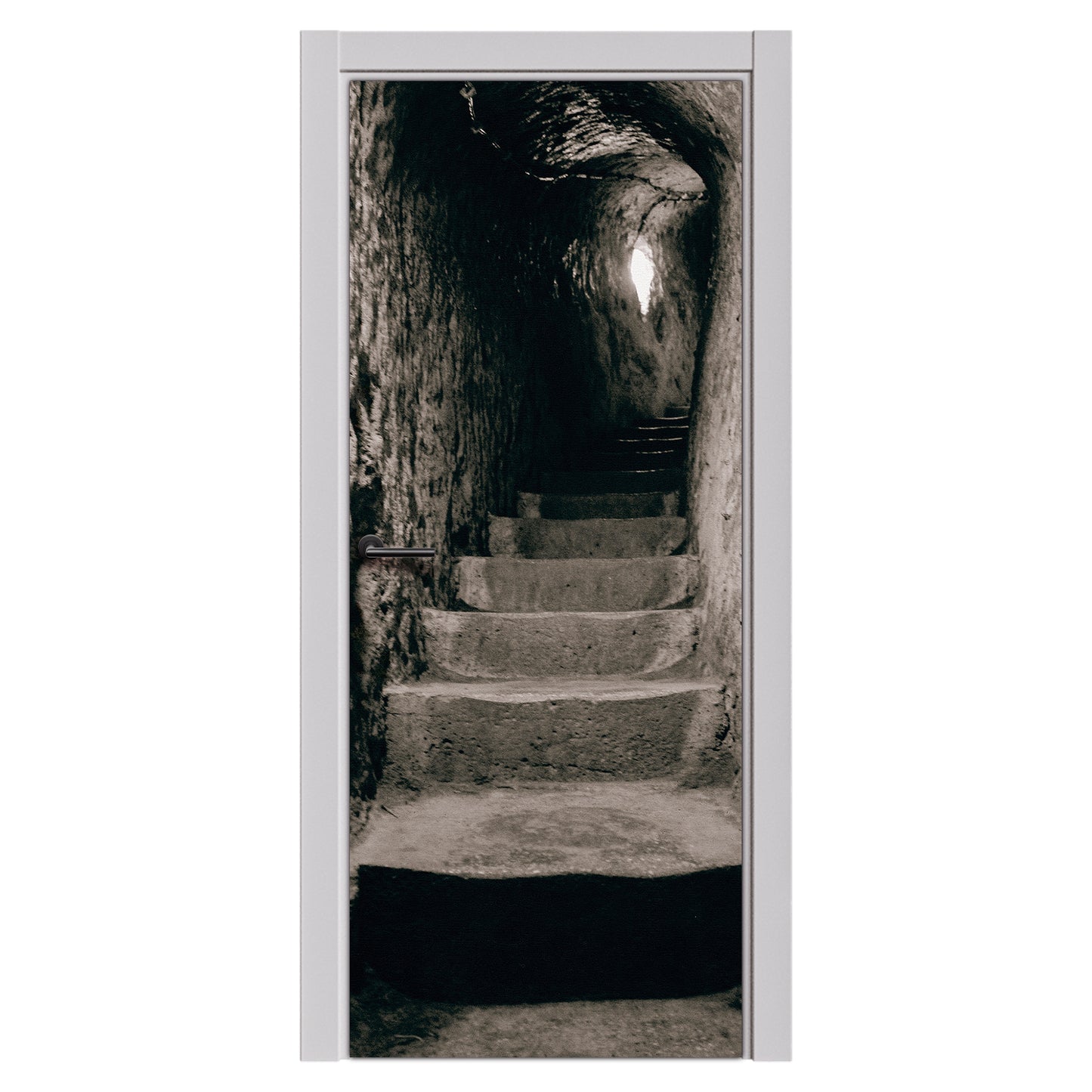 Decoupage Tear Resistant Transfers - Stairs in the Cave Door