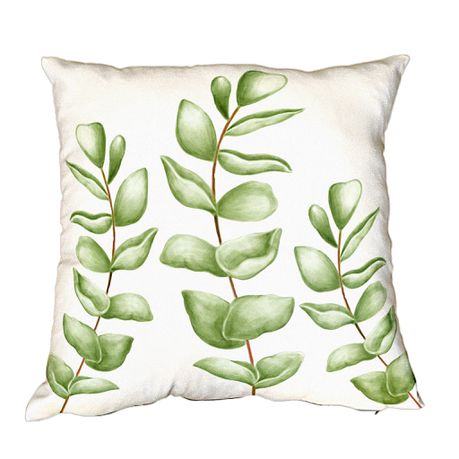 Trio Green Leaves Luxury Scatter By Mark van Vuuren