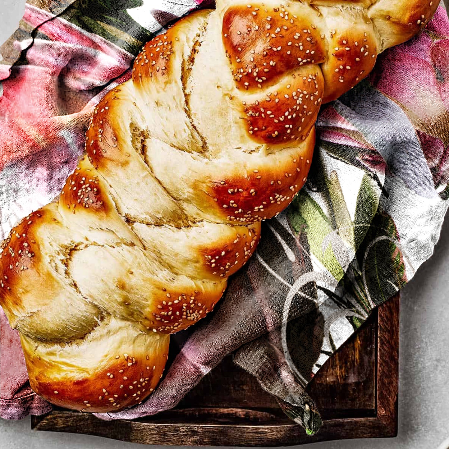 Two Proteas Tea Towel