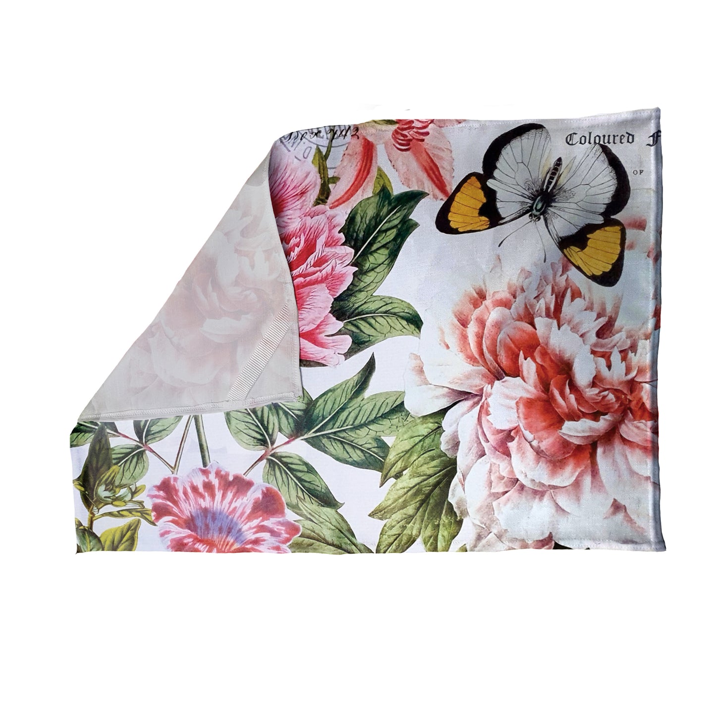 Watercolour Floral Tea Towel