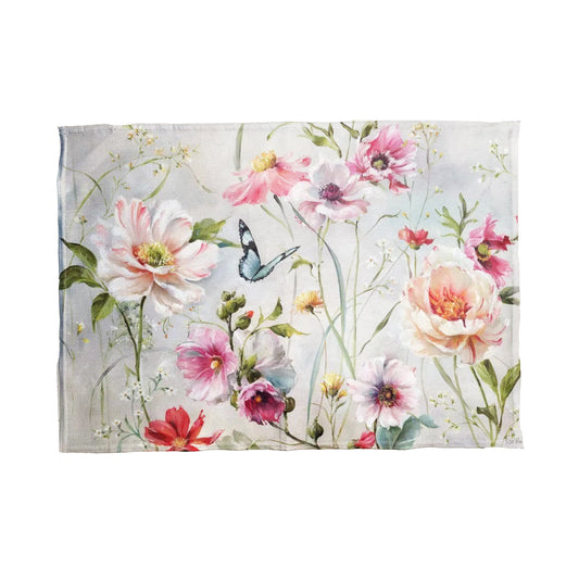 Water Painted Butterflies Tea Towels