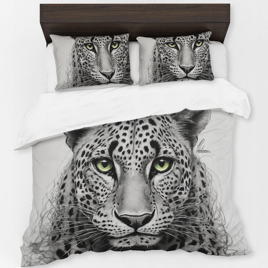 Unravelling Leopard By Nathan Pieterse Duvet Cover Set