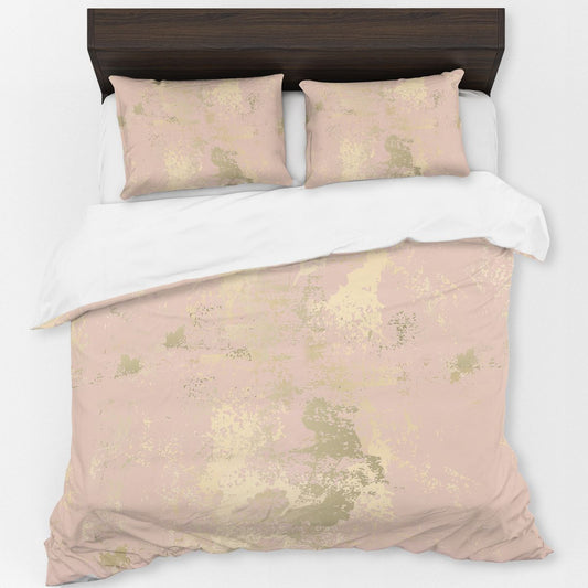 Gold Pattern Duvet Cover Set