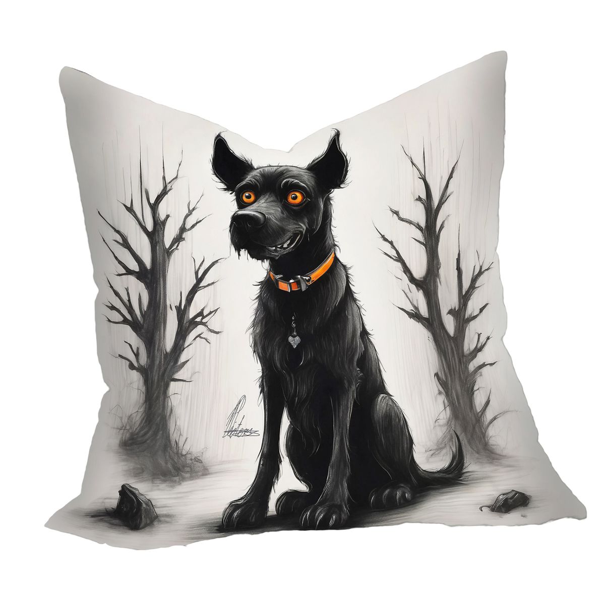 Happy The Dog Luxury Scatter By Nathan Pieterse