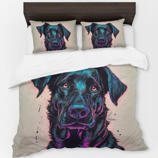 Galaxy Dog By Nathan Pieterse Duvet Cover Set