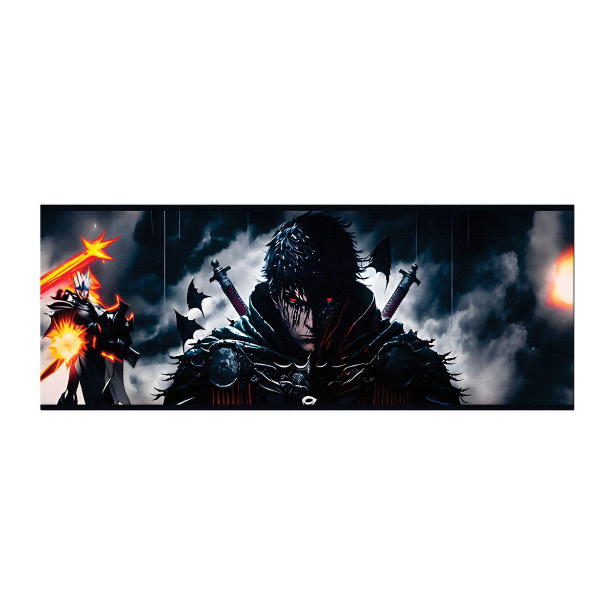 Battle Torn Warrior Large Desk Pad