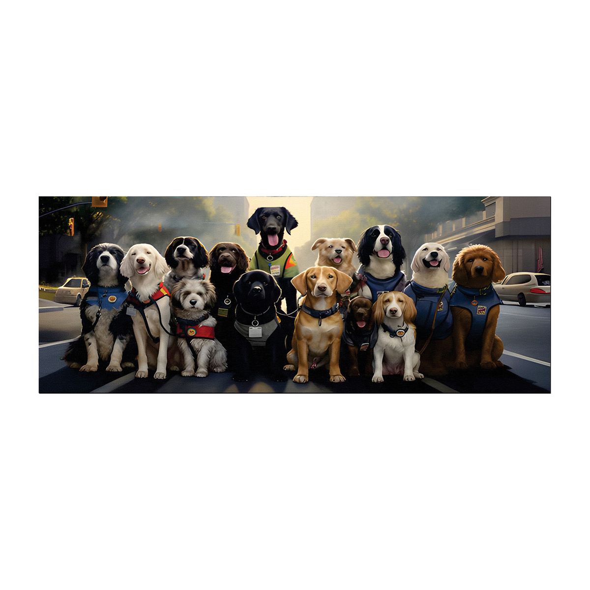 Dogs Saving Lives Large Desk Pad