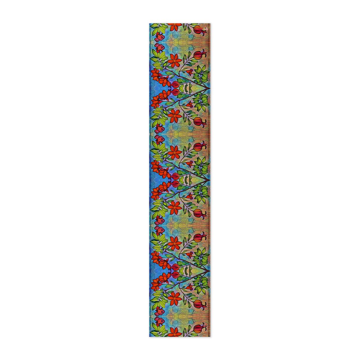 Pretty Pomegranates By Jinge for Fifo Table Runner
