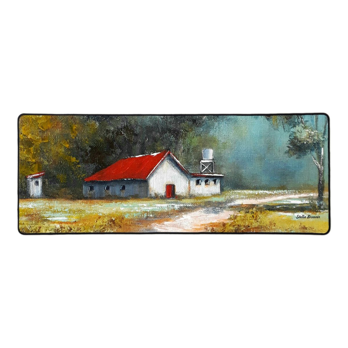 Chicken Farm By Stella Bruwer Large Desk Pad