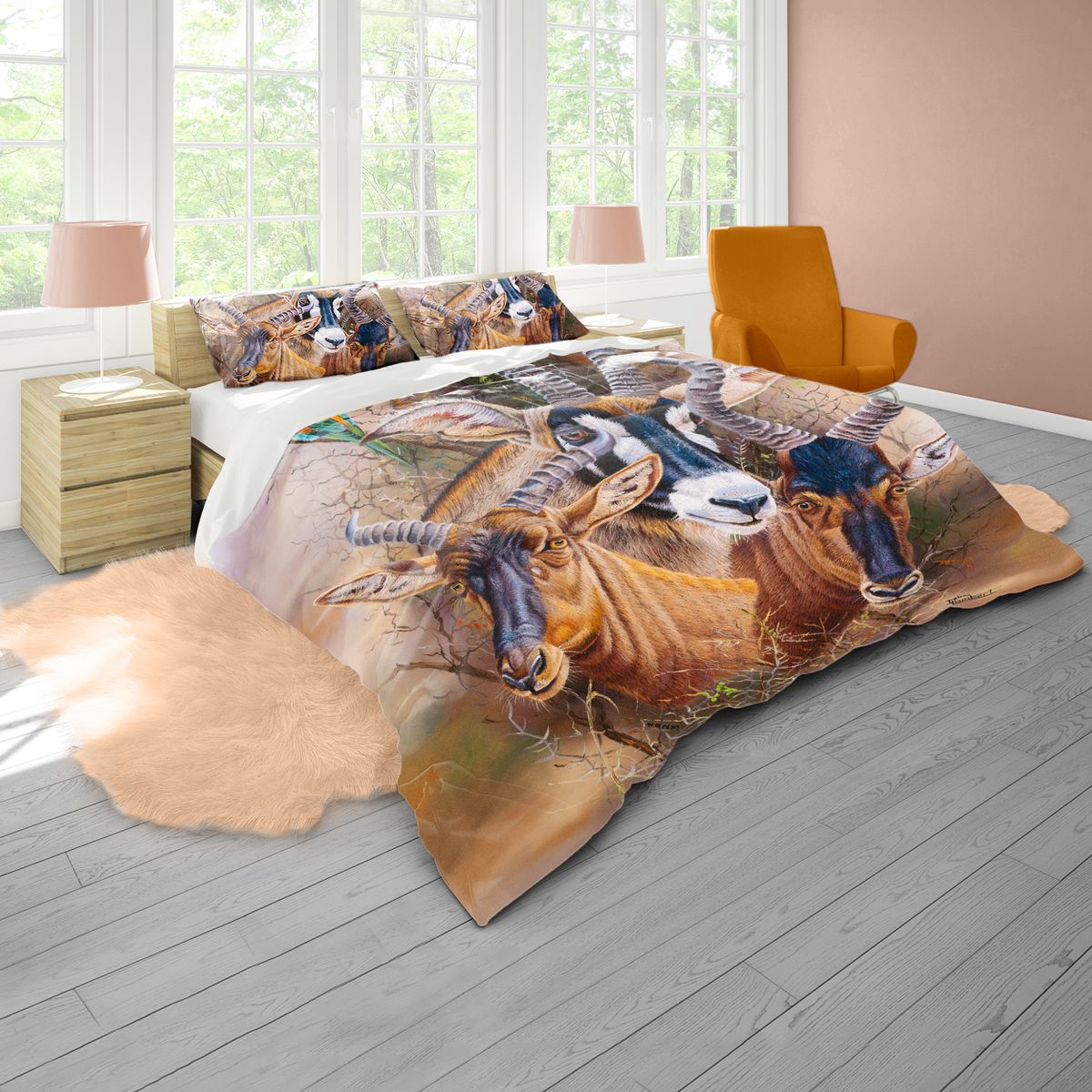 The Plains Roan By Delene Lambert Duvet Cover Set