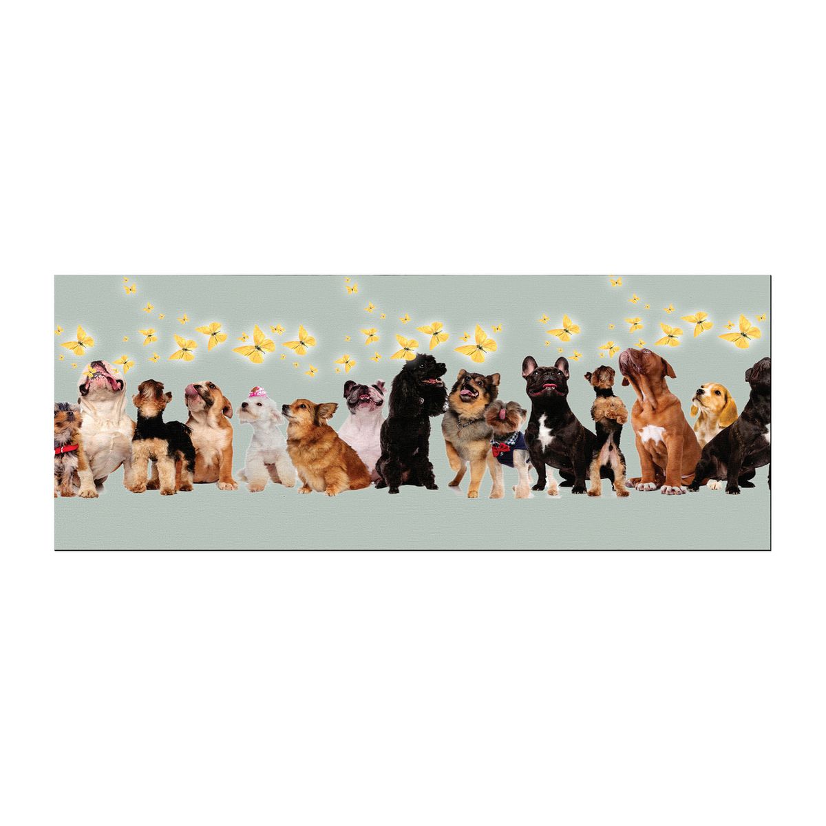 Playful Dogs Large Desk Pad