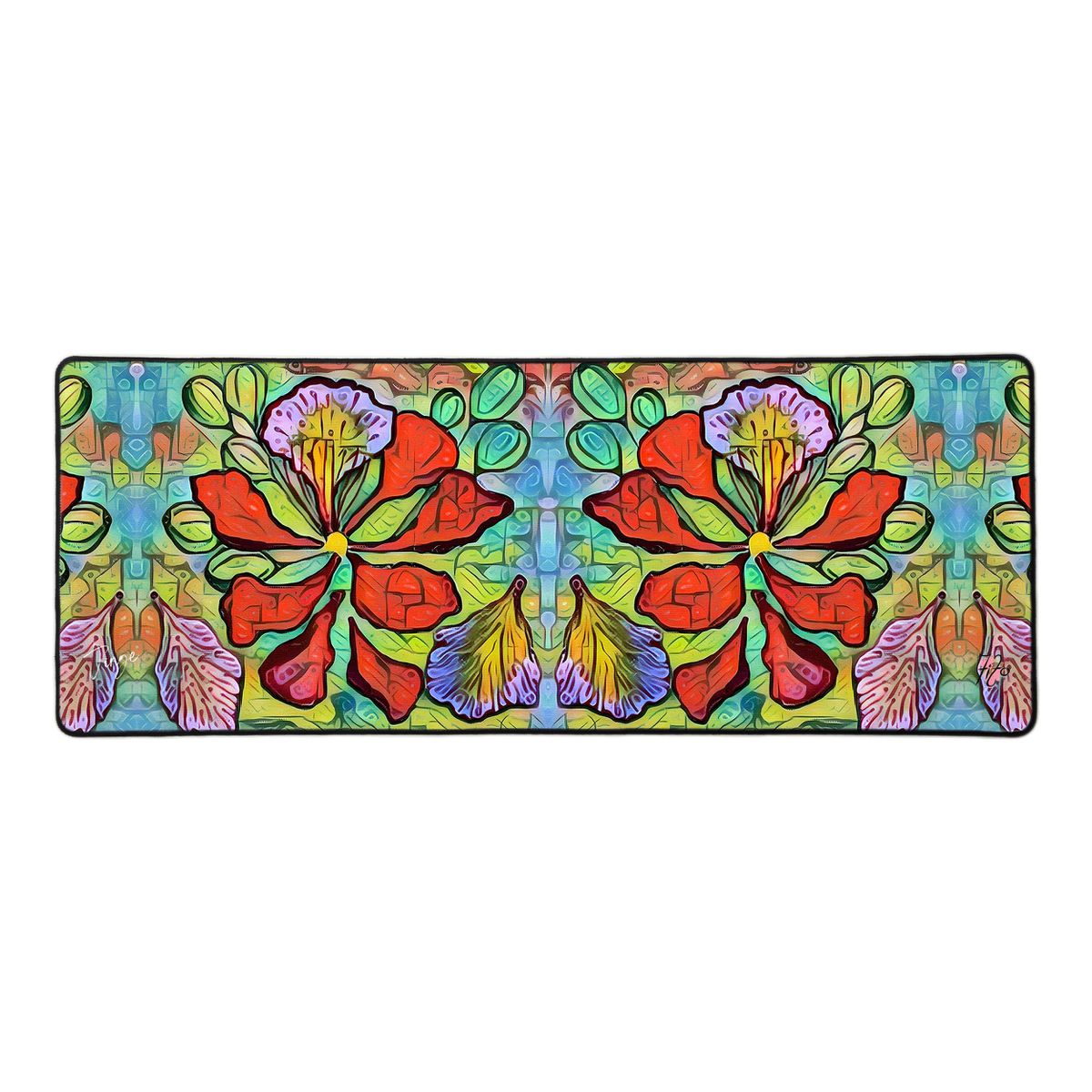 Nasturtium By Jinge For Fifo Large Desk Pad