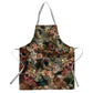 Earth Toned Florals Medium Length Apron By Mark Van Vuuren