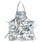 Watercolour Leaves Medium Length Apron By Mark Van Vuuren