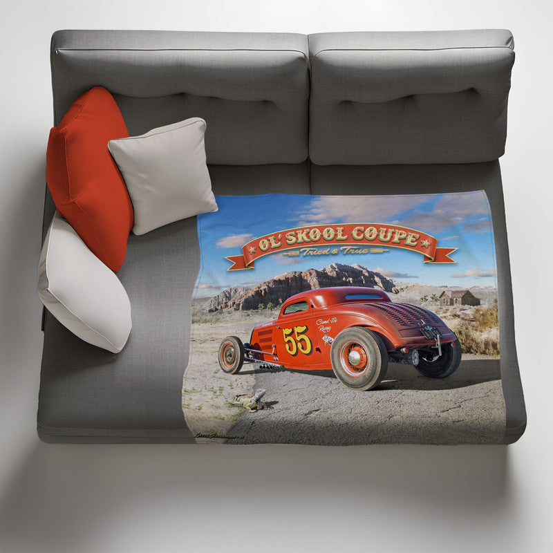 1933 Ol Skool Coupe Light Weight Fleece by Larry Grossman