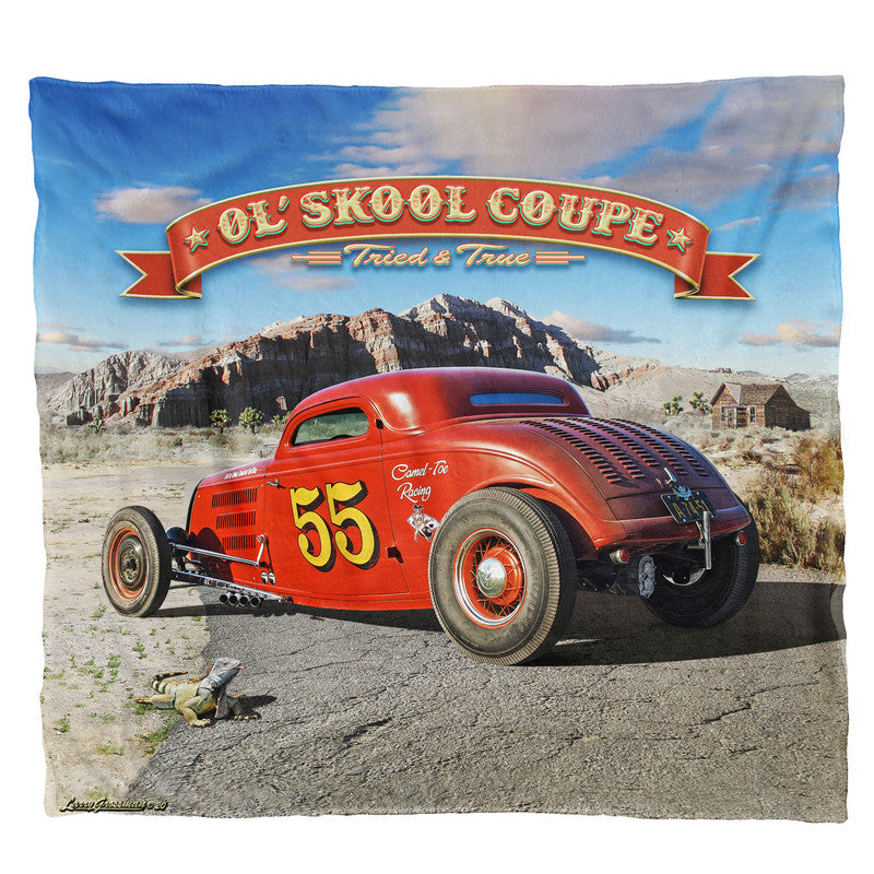 1933 Ol Skool Coupe Light Weight Fleece by Larry Grossman