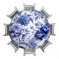 2Symphony in Blue 2,3m Round Tablecloth