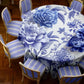 2Symphony in Blue 2,3m Round Tablecloth