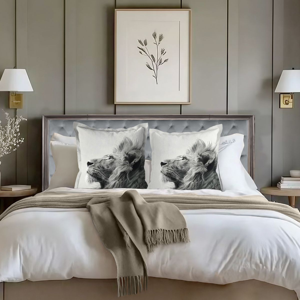A Lion s Sovereign Strength Exclusive Range Cushions