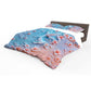 3D Pastel Clay Doves Duvet Cover Set