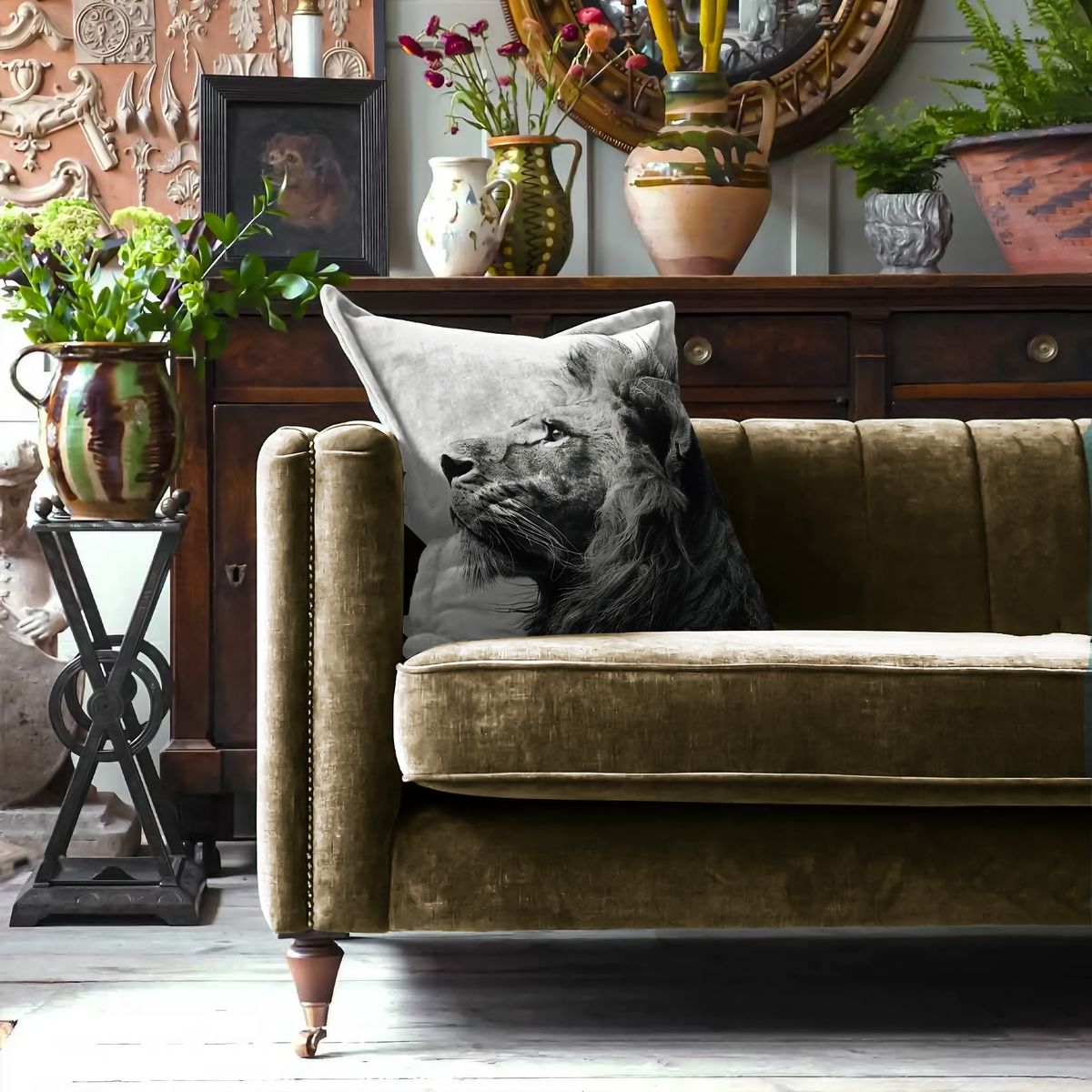 A Lion s Sovereign Strength Exclusive Range Cushions