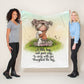A Little Hug Light Weight Fleece Blanket
